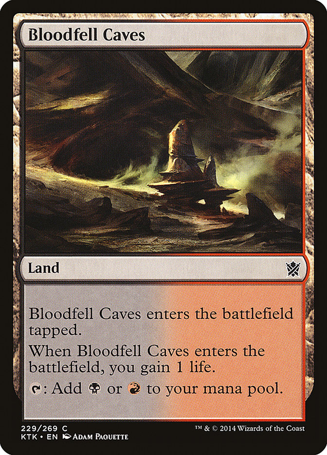 Bloodfell Caves [Khans of Tarkir] - Devastation Store | Devastation Store
