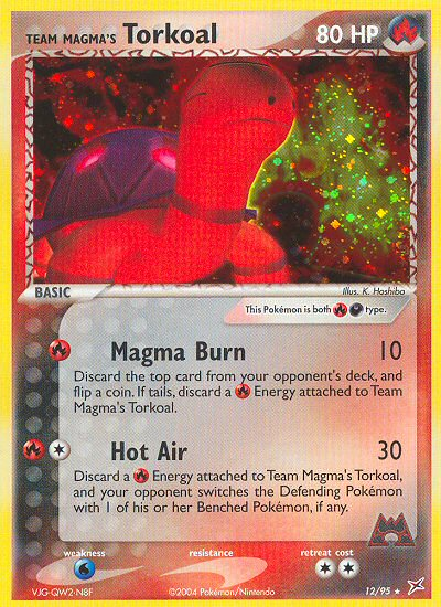 Team Magma's Torkoal (12/95) [EX: Team Magma vs Team Aqua] | Devastation Store