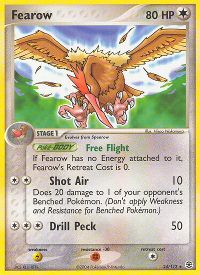 Fearow (24/112) [EX: FireRed & LeafGreen] | Devastation Store