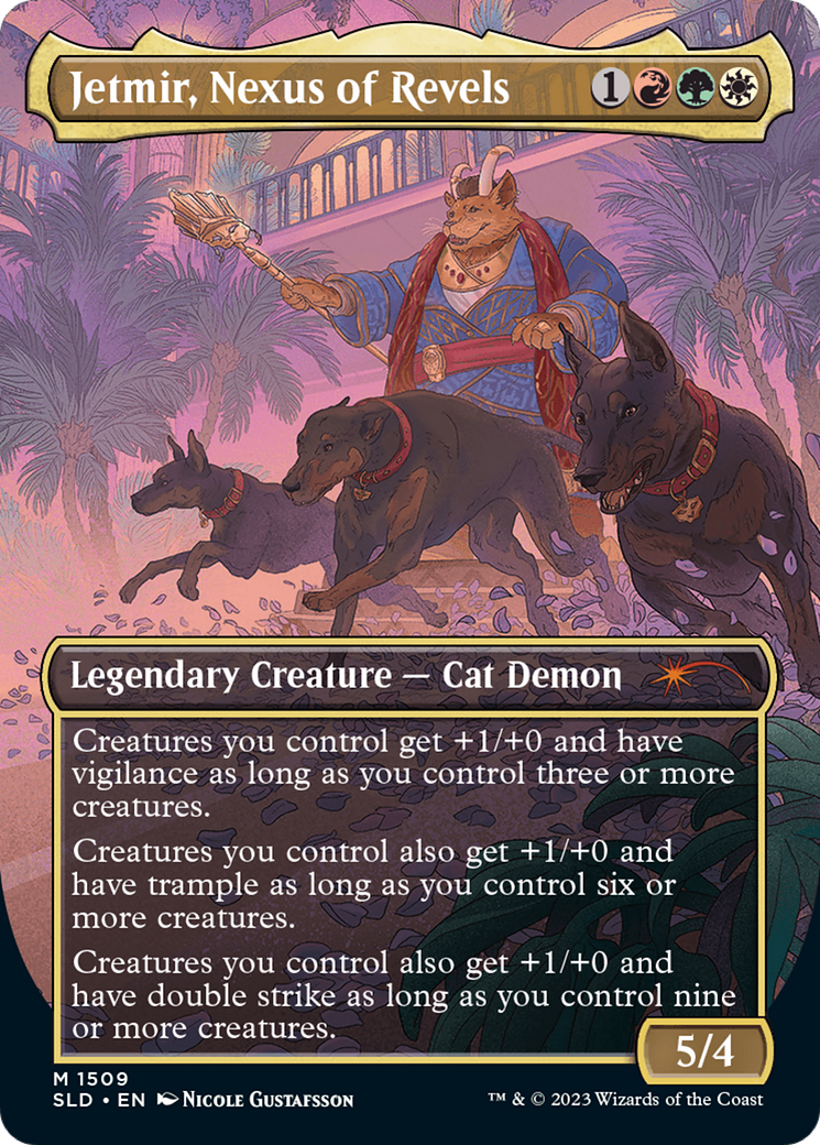Jetmir, Nexus of Revels // Jetmir, Nexus of Revels [Secret Lair Commander Deck: Raining Cats and Dogs] | Devastation Store