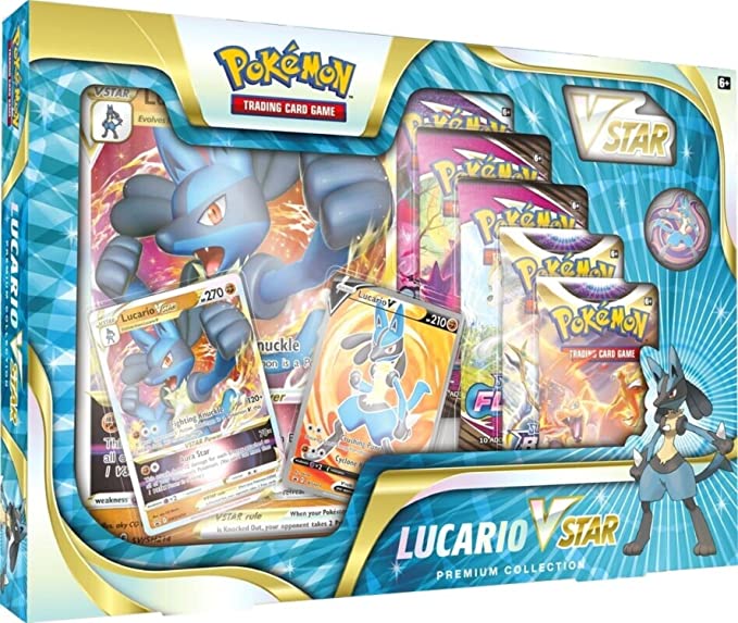 Pokémon Tcg: Lucario Vstar Colección Premium | Devastation Store