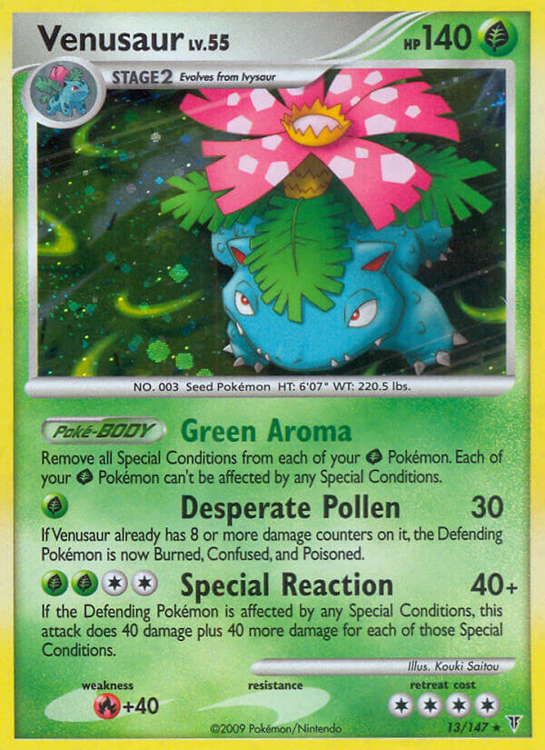 Venusaur (13/147) (Theme Deck Exclusive) [Platinum: Supreme Victors] | Devastation Store