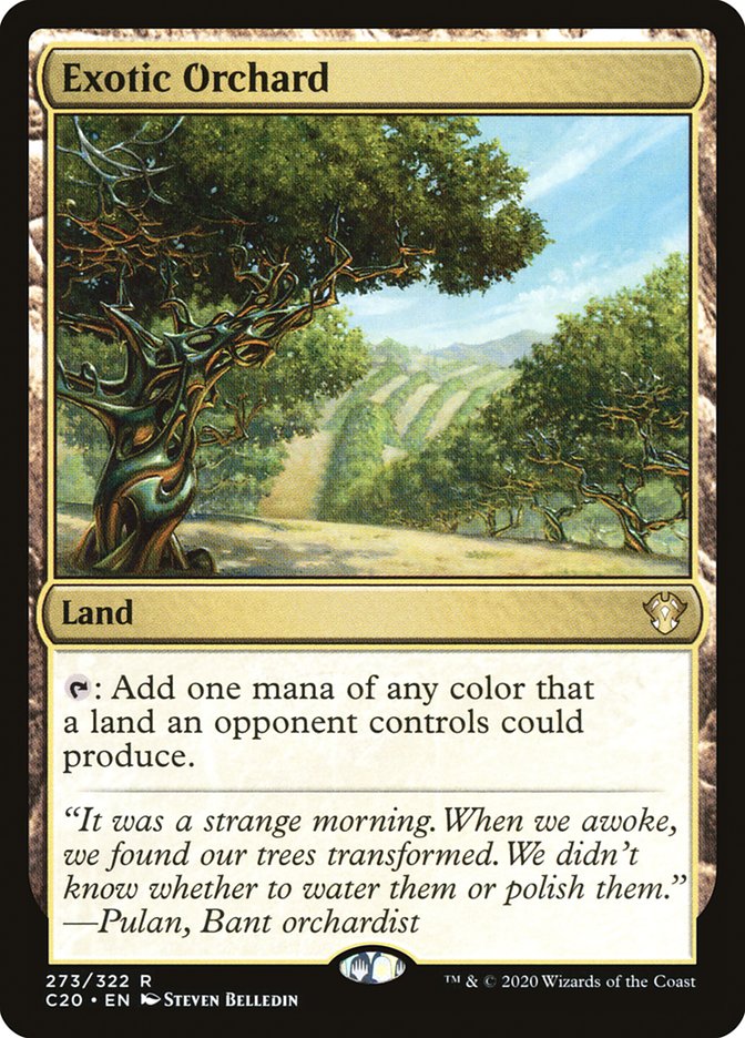 Exotic Orchard [Commander 2020] | Devastation Store