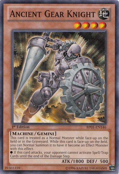 Ancient Gear Knight [BP01-EN146] Common | Devastation Store