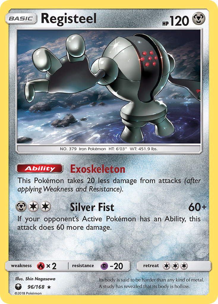 Registeel (96/168) [Sun & Moon: Celestial Storm] | Devastation Store