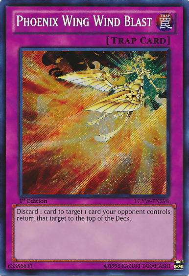 Phoenix Wing Wind Blast [LCYW-EN298] Secret Rare | Devastation Store