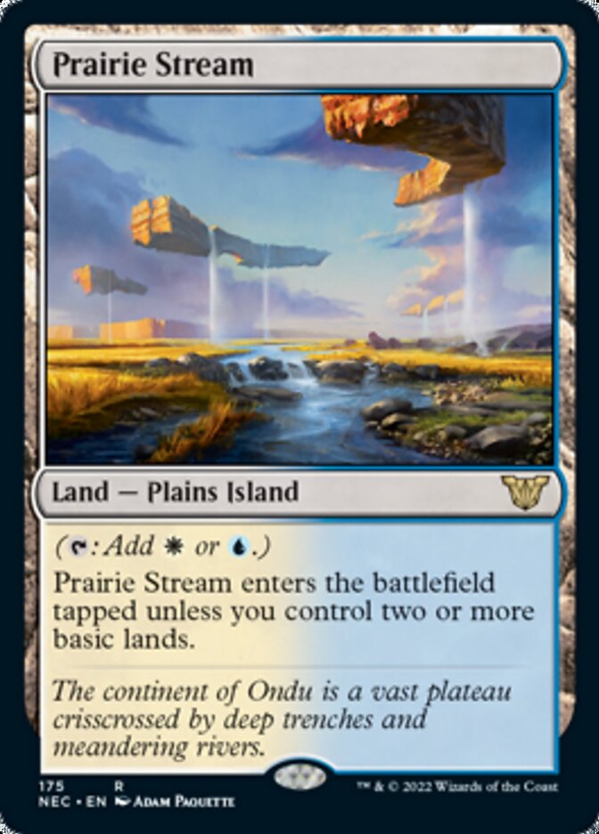 Prairie Stream [Kamigawa: Neon Dynasty Commander] | Devastation Store