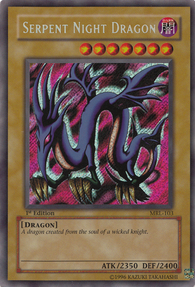 Serpent Night Dragon [MRL-103] Secret Rare | Devastation Store