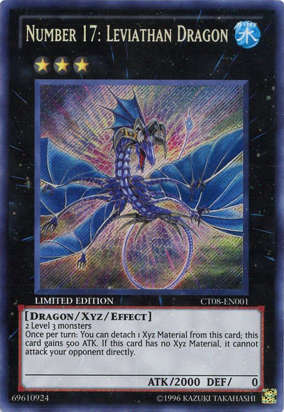 Number 17: Leviathan Dragon [CT08-EN001] Secret Rare | Devastation Store