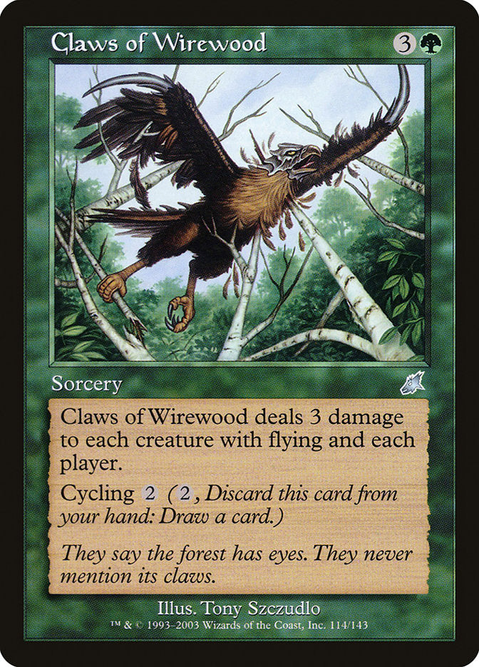 Claws of Wirewood [Scourge] | Devastation Store