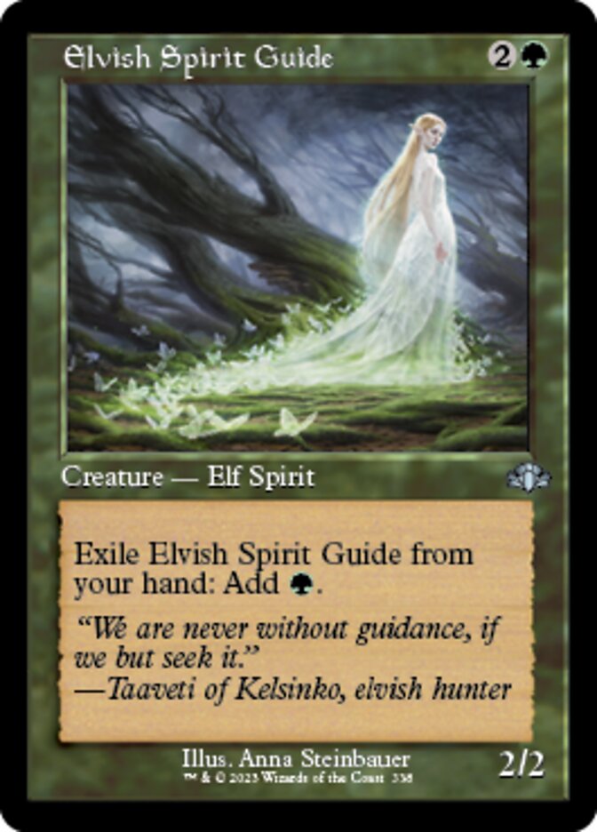 Elvish Spirit Guide (Retro) [Dominaria Remastered] | Devastation Store