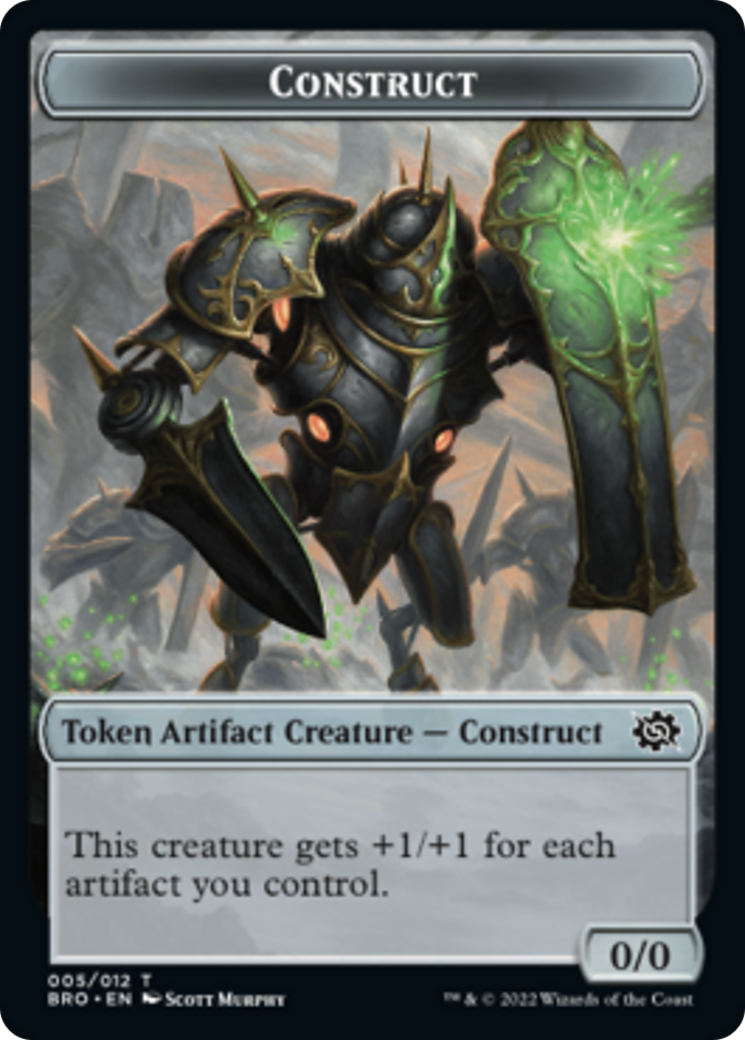 Construct Token (005) [The Brothers' War Tokens] | Devastation Store