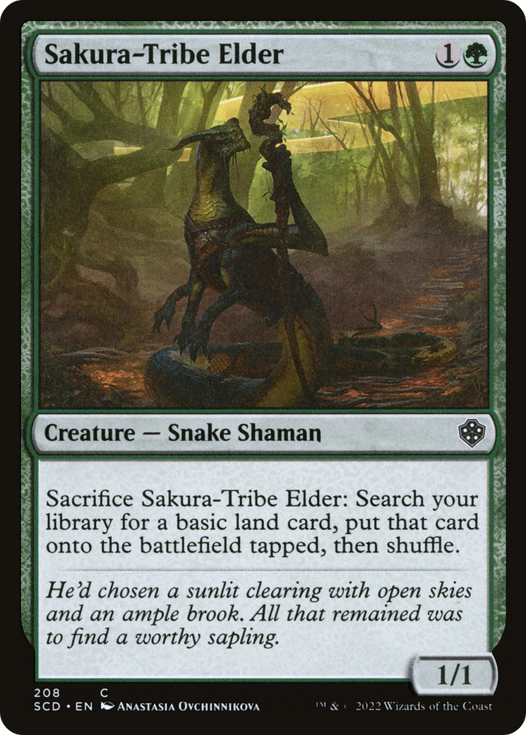 Sakura-Tribe Elder [Starter Commander Decks] | Devastation Store