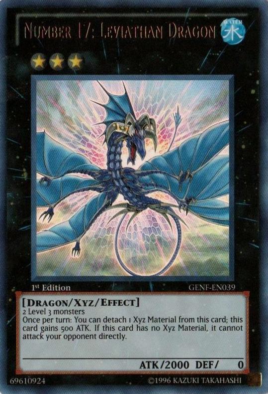 Number 17: Leviathan Dragon [GENF-EN039] Ultra Rare | Devastation Store