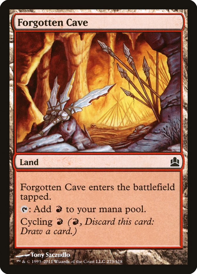 Forgotten Cave [Commander 2011] - Devastation Store | Devastation Store