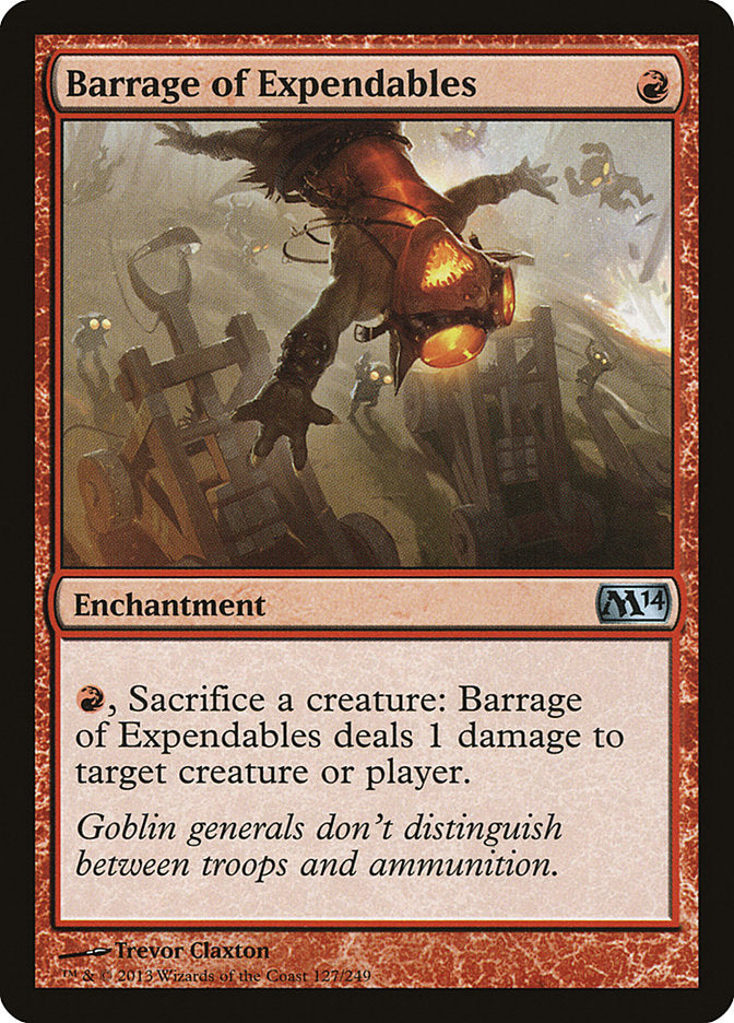 Barrage of Expendables [Magic 2014] | Devastation Store