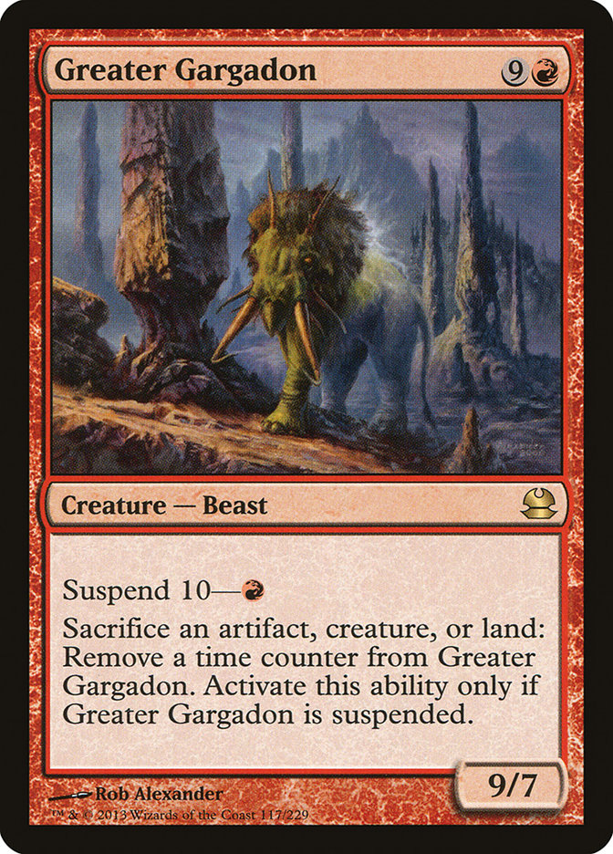Greater Gargadon [Modern Masters] - Devastation Store | Devastation Store