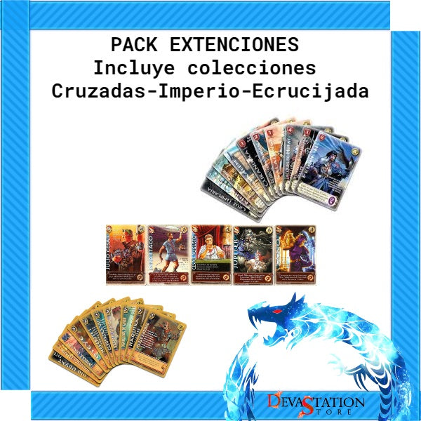 Pack Colecciones 20 años Encrucijada+Imperio+Cruzada - Devastation Store | Devastation Store