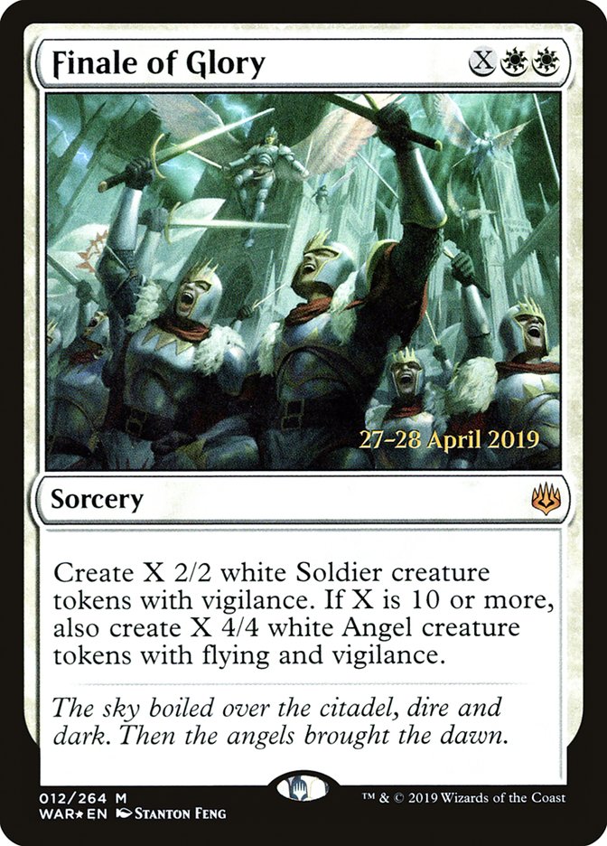 Finale of Glory  [War of the Spark Prerelease Promos] | Devastation Store
