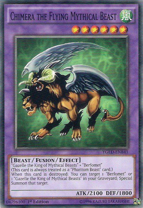 Chimera the Flying Mythical Beast [YGLD-ENB41] Common | Devastation Store