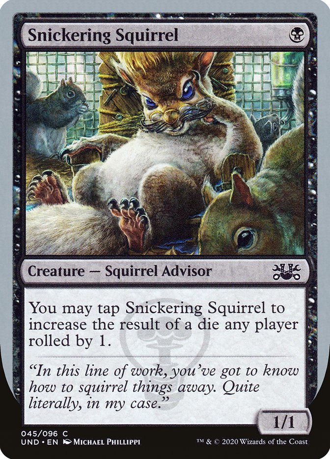 Snickering Squirrel [Unsanctioned] | Devastation Store