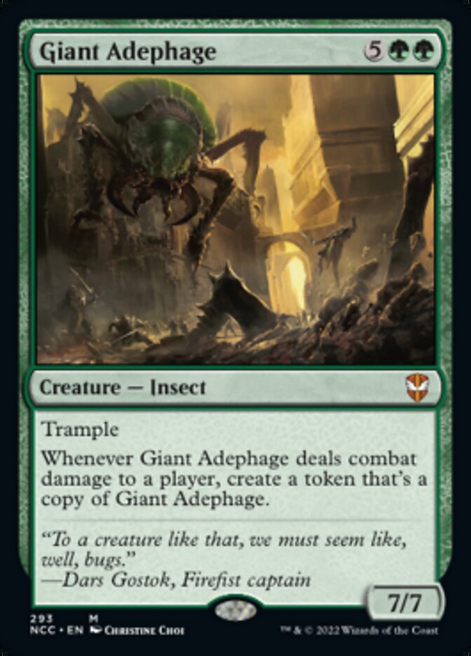 Giant Adephage [Streets of New Capenna Commander] | Devastation Store