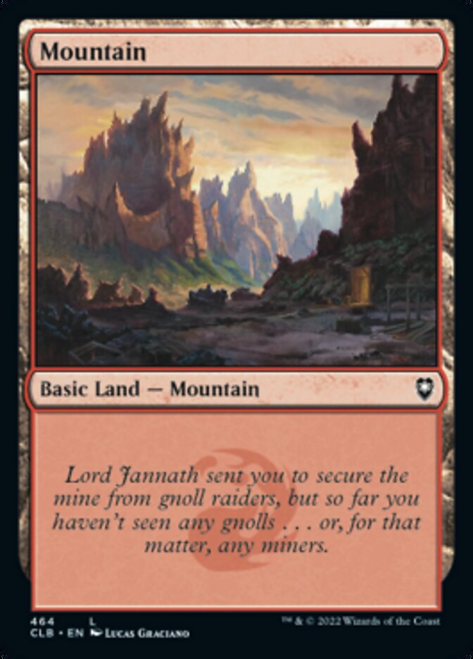 Mountain (464) [Commander Legends: Battle for Baldur's Gate] | Devastation Store