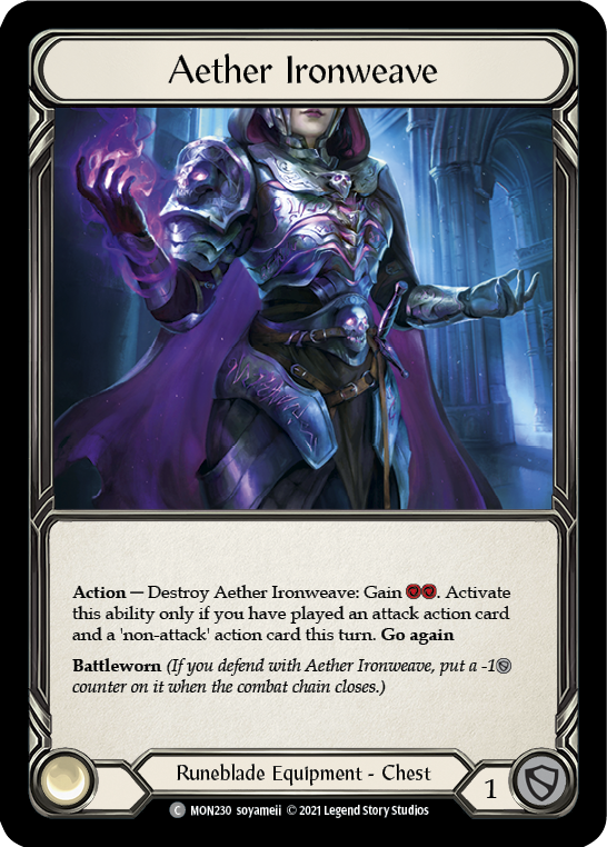 Aether Ironweave [MON230] 1st Edition Normal - Devastation Store | Devastation Store