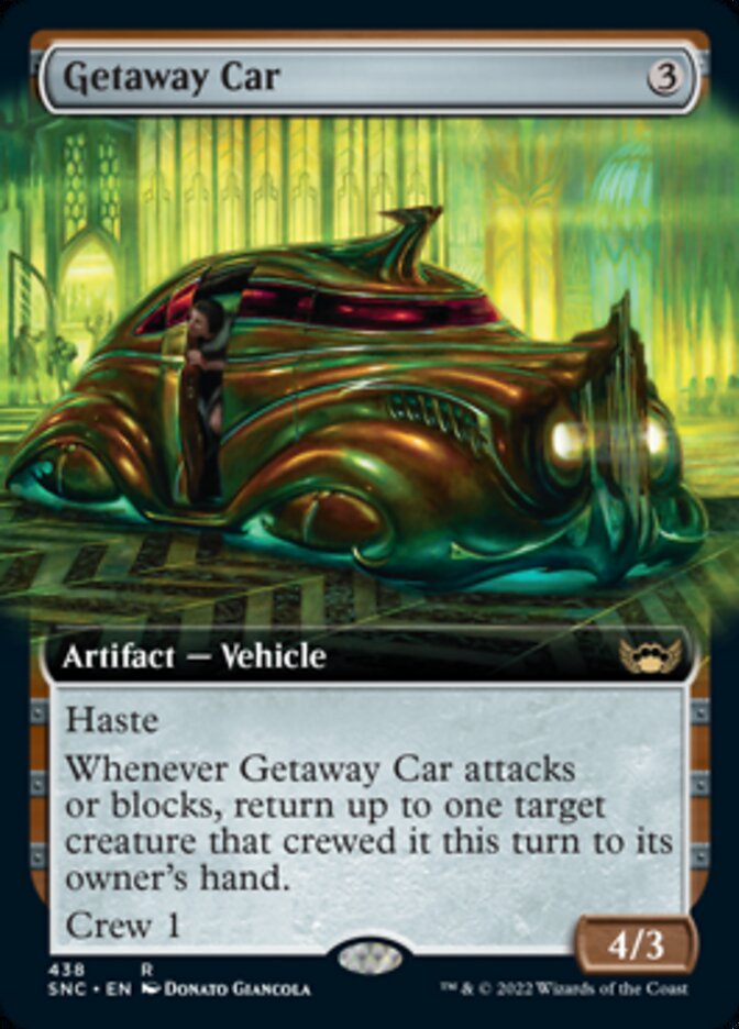 Getaway Car (Extended Art) [Streets of New Capenna] | Devastation Store