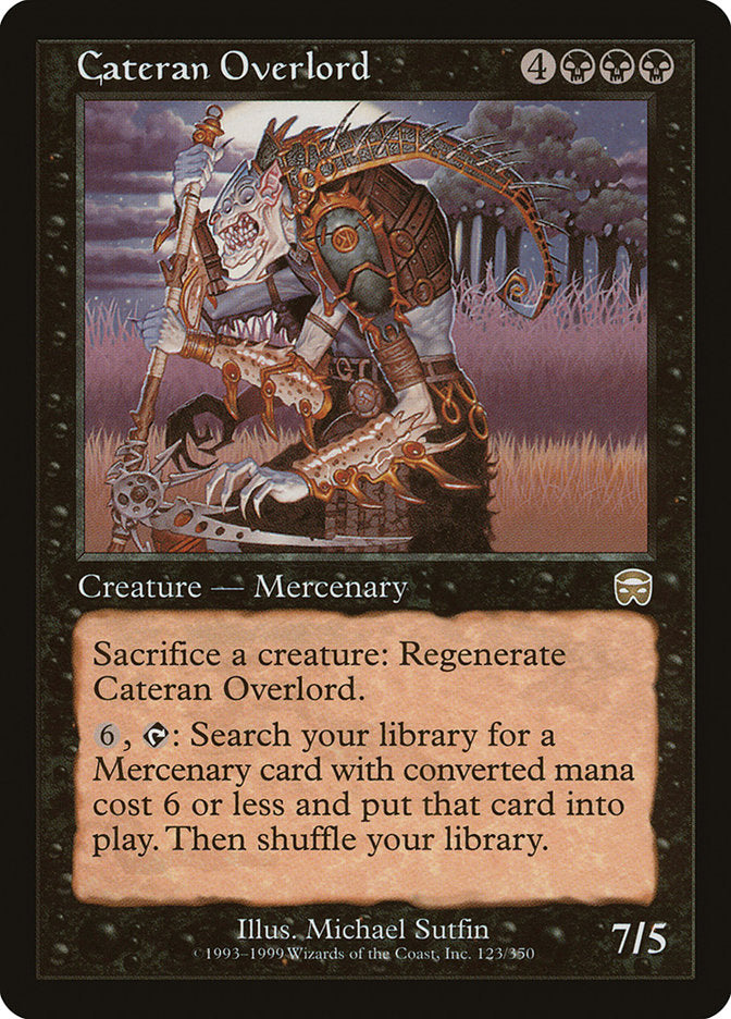 Cateran Overlord [Mercadian Masques] | Devastation Store