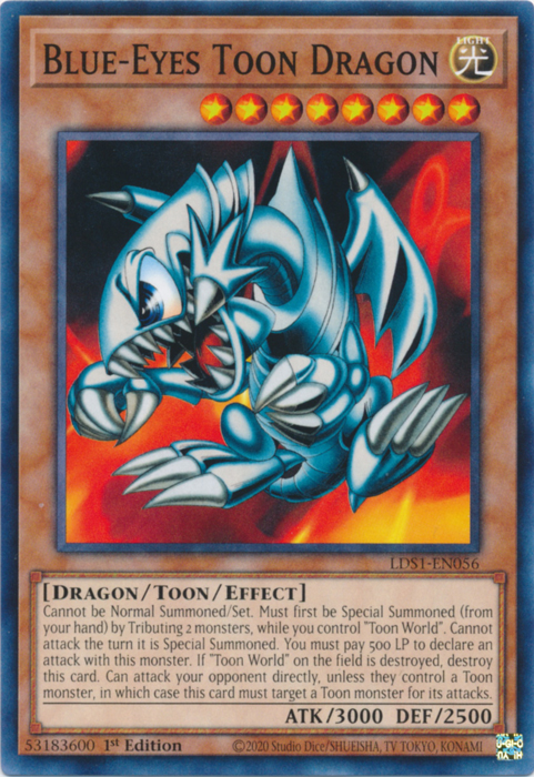 Blue-Eyes Toon Dragon [LDS1-EN056] Common | Devastation Store