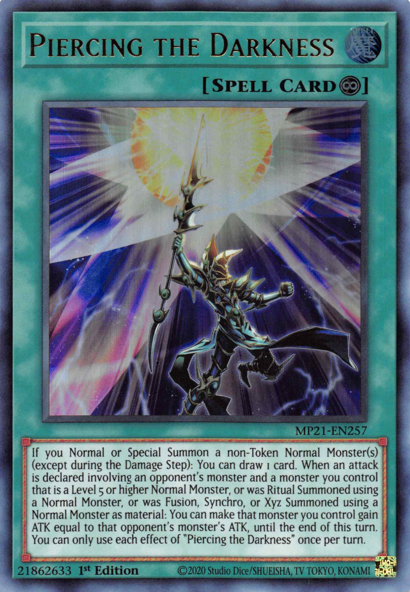 Piercing the Darkness [MP21-EN257] Ultra Rare | Devastation Store