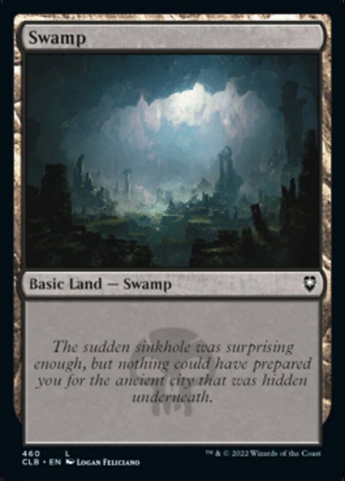 Swamp (460) [Commander Legends: Battle for Baldur's Gate] | Devastation Store