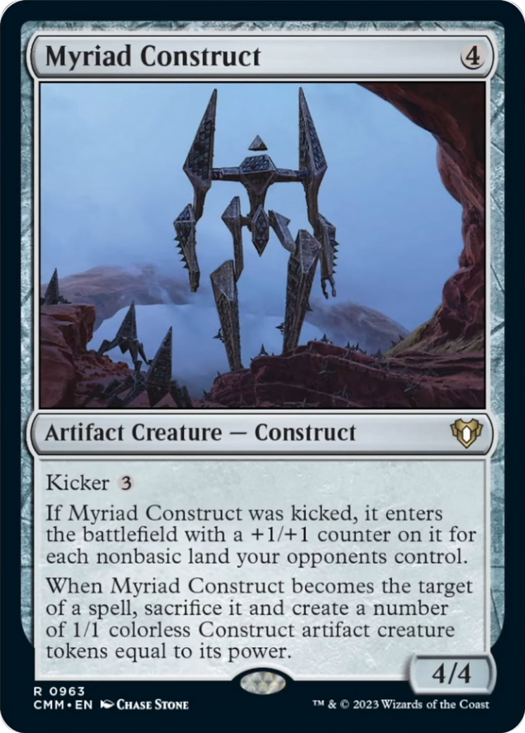 Myriad Construct [Commander Masters] | Devastation Store