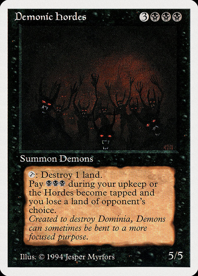 Demonic Hordes [Summer Magic / Edgar] | Devastation Store