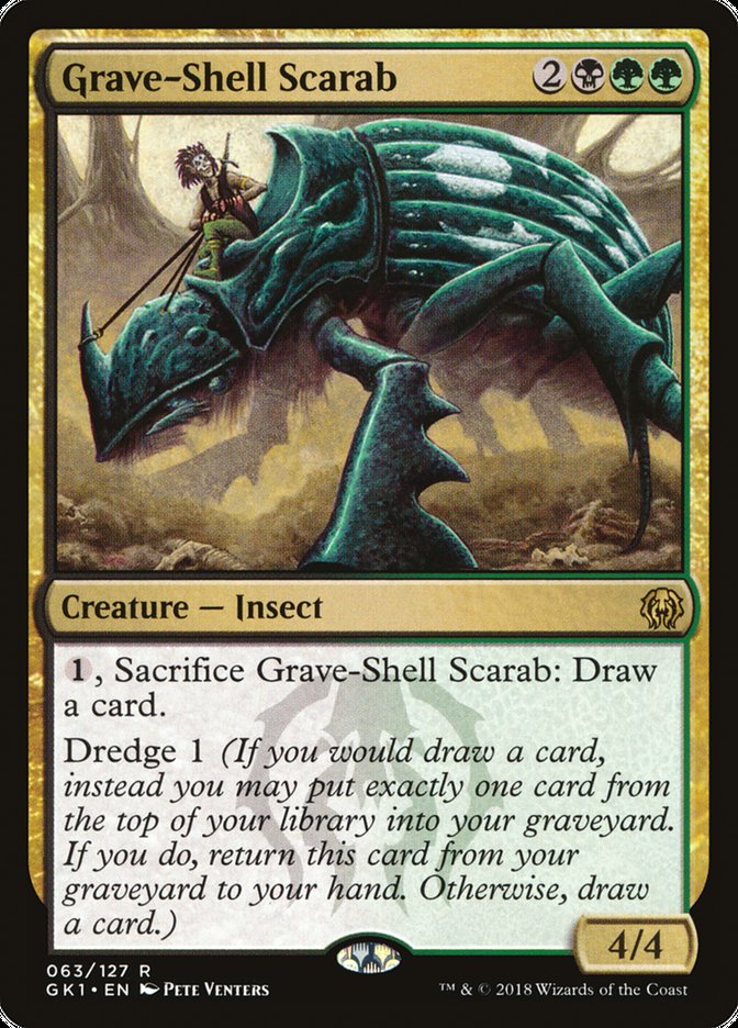 Grave-Shell Scarab [Guilds of Ravnica Guild Kit] | Devastation Store