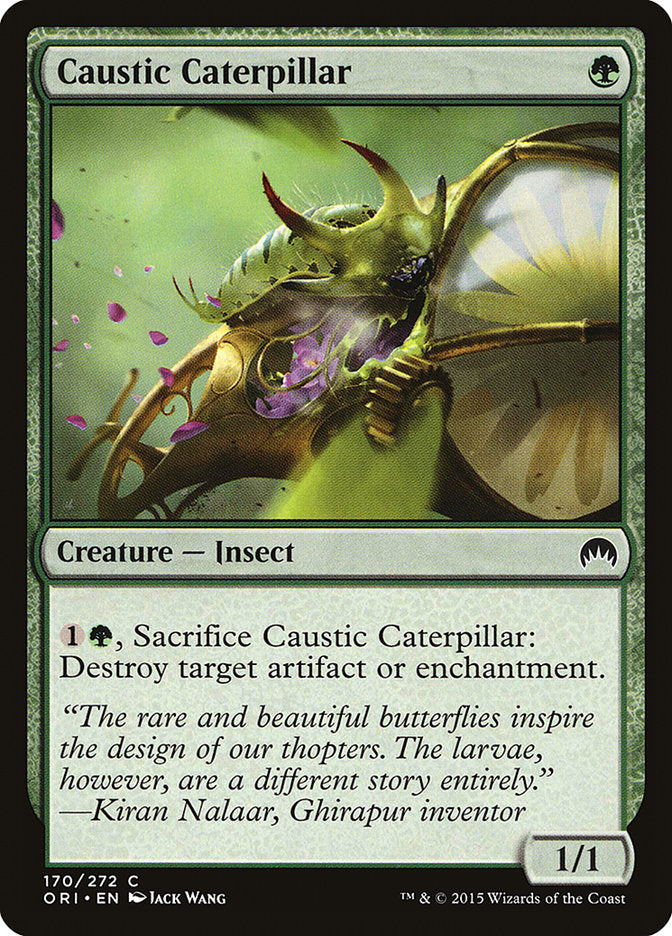 Caustic Caterpillar [Magic Origins] | Devastation Store