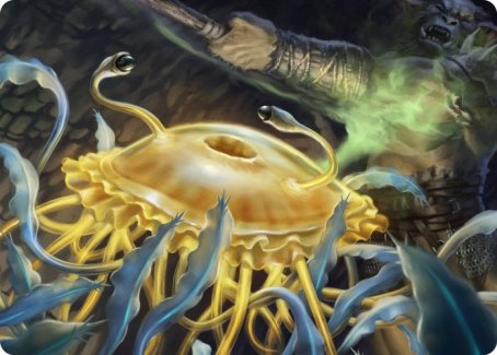 Flumph Art Card [Dungeons & Dragons: Adventures in the Forgotten Realms Art Series] | Devastation Store