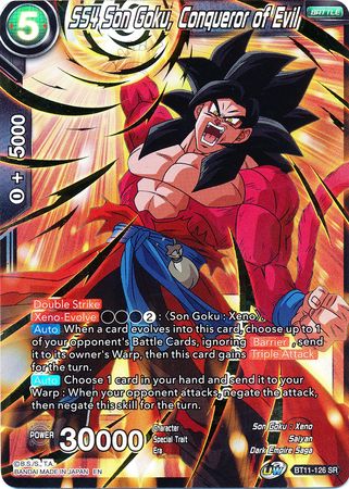 SS4 Son Goku, Conqueror of Evil [BT11-126] | Devastation Store