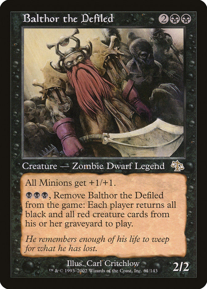 Balthor the Defiled [Judgment] | Devastation Store