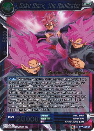 Goku Black, the Replicator [BT7-042_PR] | Devastation Store