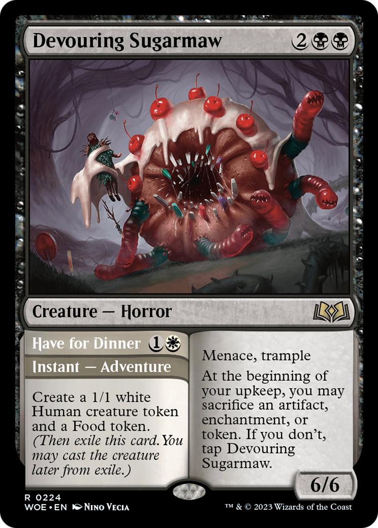 Devouring Sugarmaw // Have For Dinner [Wilds of Eldraine] | Devastation Store