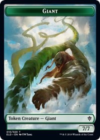 Giant // Food (18) Double-sided Token [Throne of Eldraine Tokens] | Devastation Store