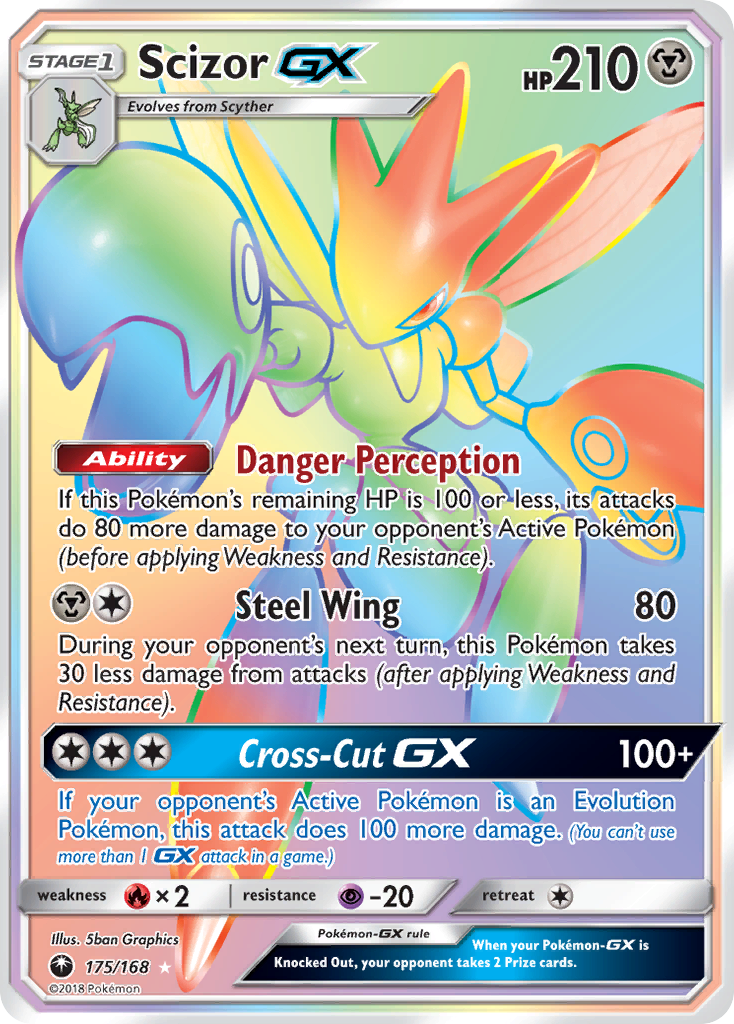 Scizor GX (175/168) [Sun & Moon: Celestial Storm] | Devastation Store