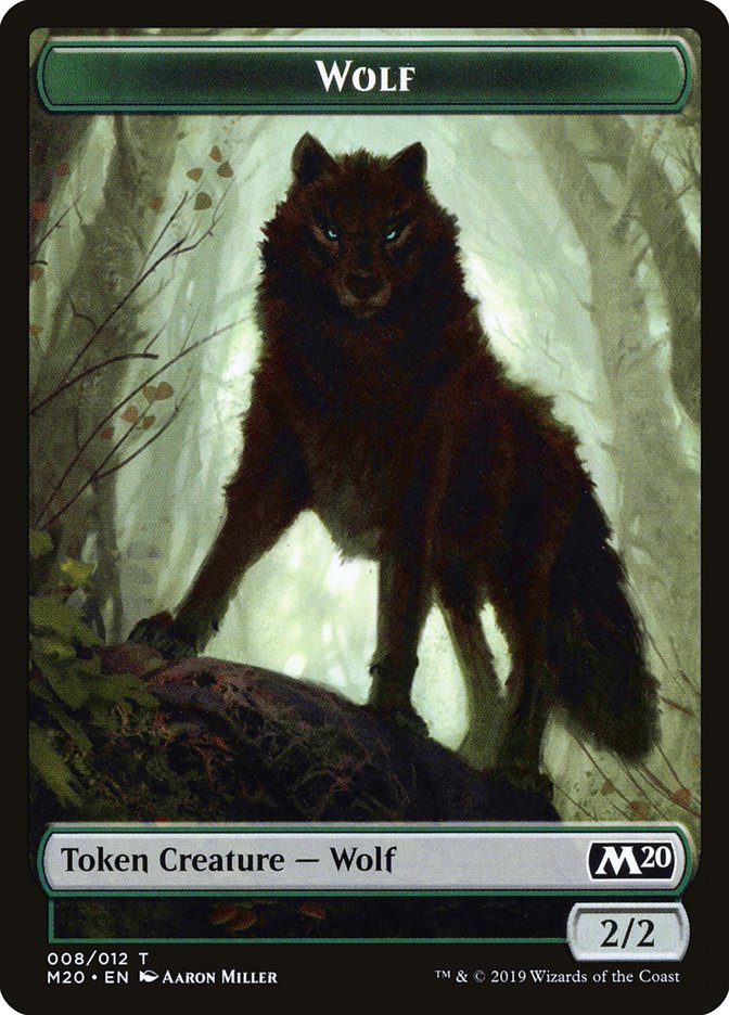 Wolf [Core Set 2020 Tokens] | Devastation Store