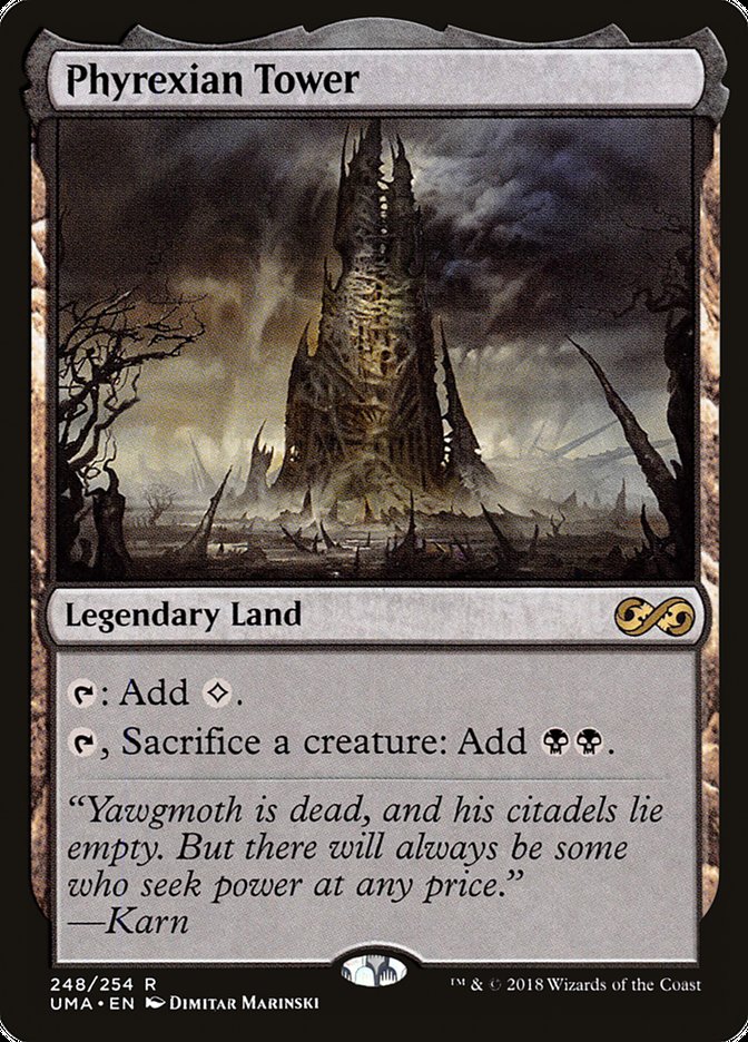 Phyrexian Tower [Ultimate Masters] | Devastation Store