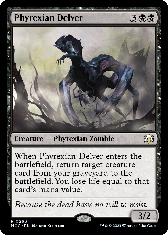Phyrexian Delver [March of the Machine Commander] | Devastation Store
