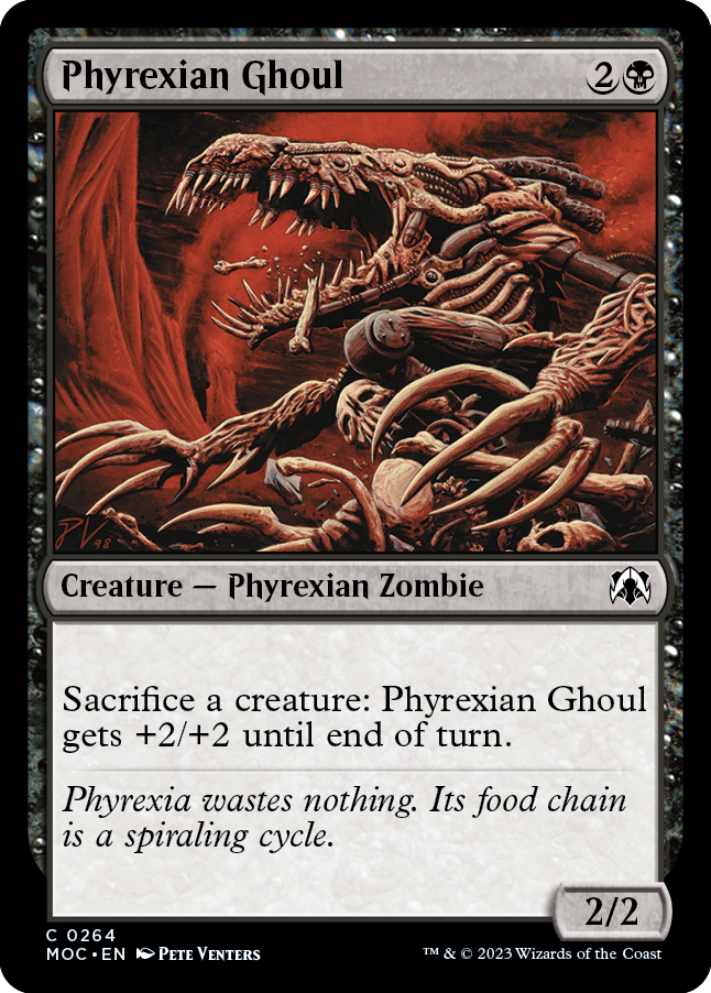 Phyrexian Ghoul [March of the Machine Commander] | Devastation Store