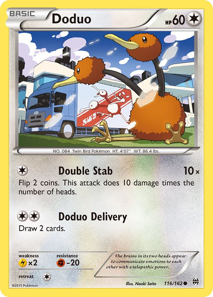 Doduo (116/162) [XY: BREAKthrough] | Devastation Store