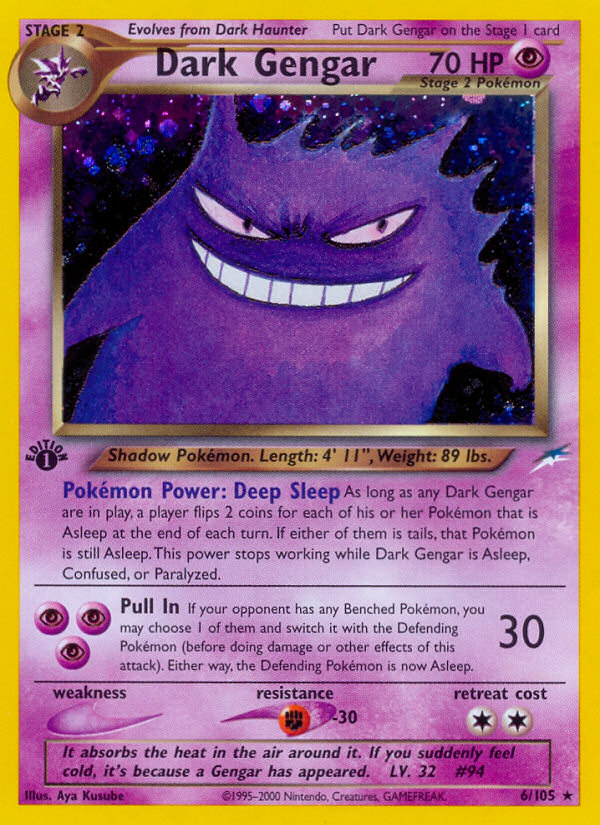 Dark Gengar (6/105) [Neo Destiny 1st Edition] | Devastation Store